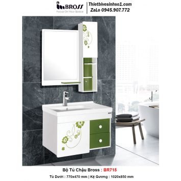 Bộ Tủ Chậu BROSS BR715