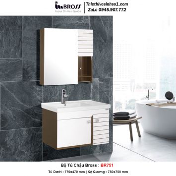 Bộ Tủ Chậu BROSS BR751