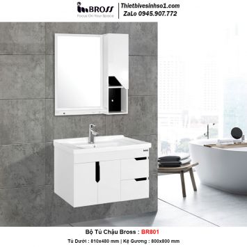 Bộ Tủ Chậu BROSS BR801