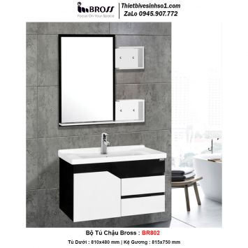 Bộ Tủ Chậu BROSS BR802
