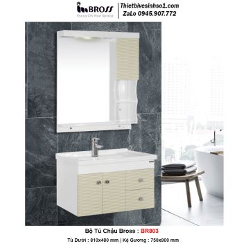 Bộ Tủ Chậu BROSS BR803