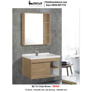 Bộ Tủ Chậu BROSS BR805