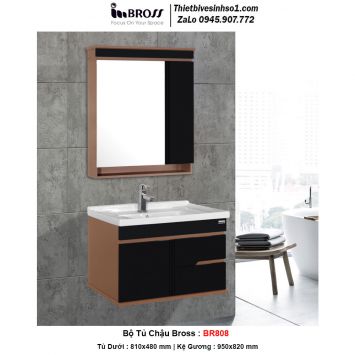 Bộ Tủ Chậu BROSS BR808