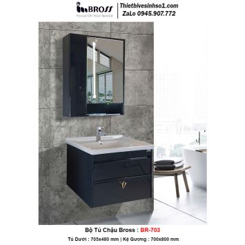 Bộ Tủ Chậu BROSS BR-703