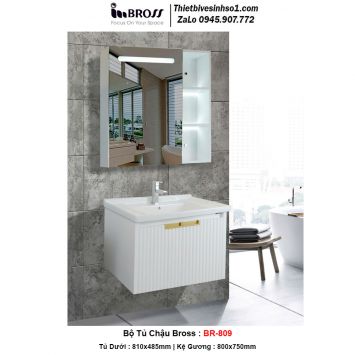 Bộ Tủ Chậu BROSS BR-809