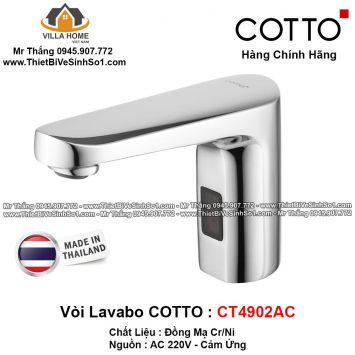 Vòi Cảm Ứng Lavabo COTTO CT4902AC