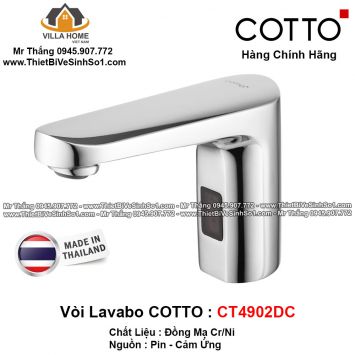 Vòi Cảm Ứng Lavabo COTTO CT4902DC