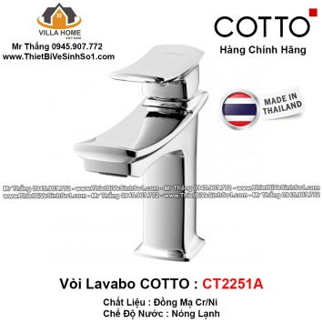 Vòi Lavabo COTTO CT2251A