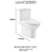 Bồn Cầu COTTO C105337