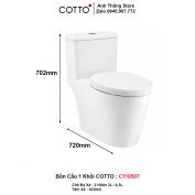 Bồn Cầu COTTO C110507