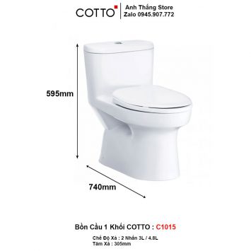 Bồn Cầu COTTO C1015