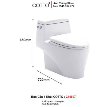 Bồn Cầu COTTO C10527