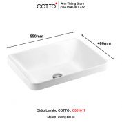 Chậu Lavabo COTTO C001017