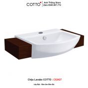 Chậu Lavabo COTTO C02427