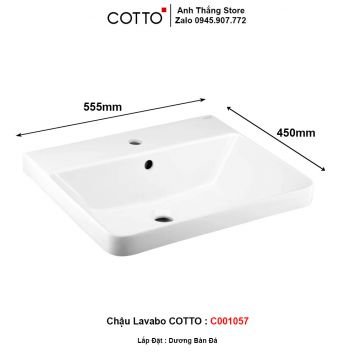 Chậu Lavabo COTTO C001057