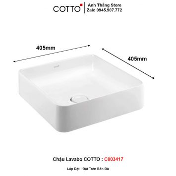 Chậu Lavabo COTTO C003417