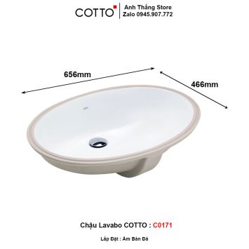 Chậu Lavabo COTTO C0171