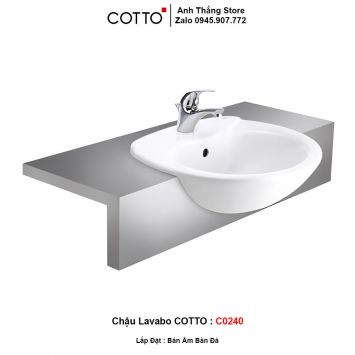 Chậu Lavabo COTTO C0240