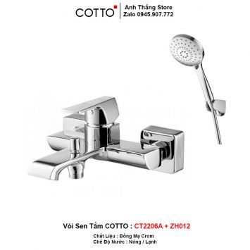 Sen Tắm COTTO CT2206A + ZH012