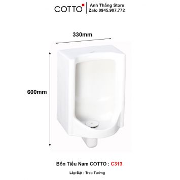 Bồn Tiểu Nam COTTO C313