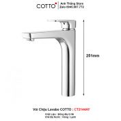 Vòi Lavabo COTTO CT2144AY