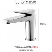 Vòi Lavabo COTTO CT2301A