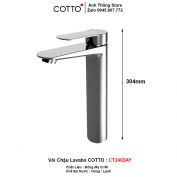 Vòi Lavabo COTTO CT2402AY