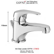 Vòi Lavabo COTTO CT561D