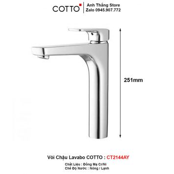 Vòi Lavabo COTTO CT2144AY