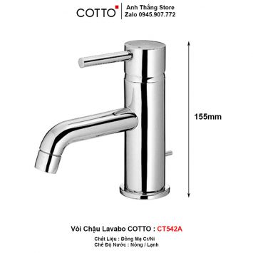 Vòi Lavabo COTTO CT542A