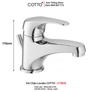 Vòi Lavabo COTTO CT561E