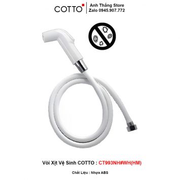 Vòi Xịt Vệ Sinh COTTO CT993NH#WH(HM)