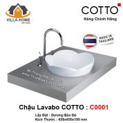 Chậu Lavabo COTTO C0001