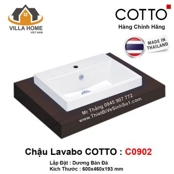 Chậu Lavabo COTTO C0902