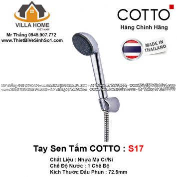 Tay Sen Tắm COTTO S17