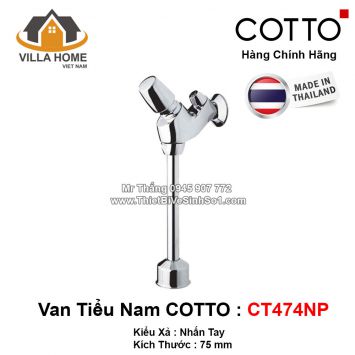 Van Tiểu Nam COTTO CT474NP