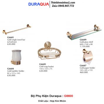 Bộ Phụ Kiện Duraqua G6600