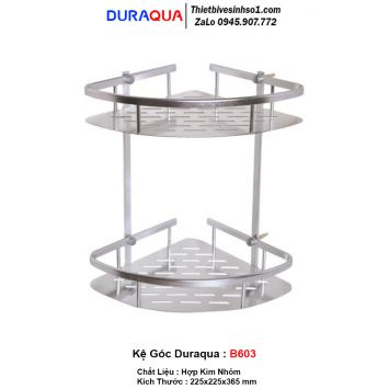 Kệ Góc 2 Tầng Duraqua B603