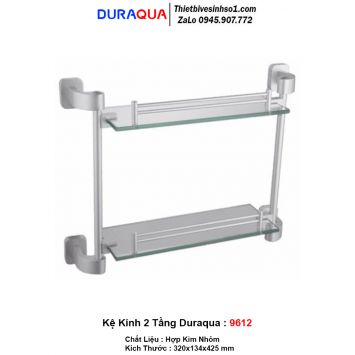 Kệ Kính 2 Tầng Duraqua 9612