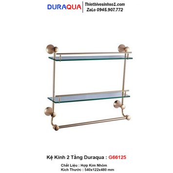 Kệ Kính 2 Tầng Duraqua G66125