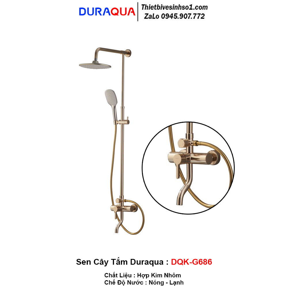 Sen Cây Tắm Duraqua DQK-G686