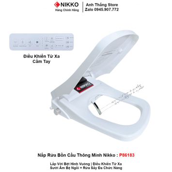 Nắp Rửa Bồn Cầu Thông Minh NIKKO P86183