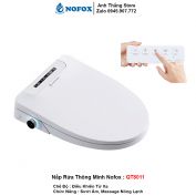 Nắp Rửa Bồn Cầu Thông Minh Điện Tử Nofox QT8011