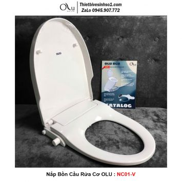 Nắp Bồn Cầu Rửa Cơ OLU NC01-V