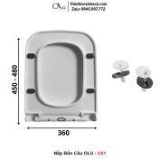 Nắp Bồn Cầu OLU U01