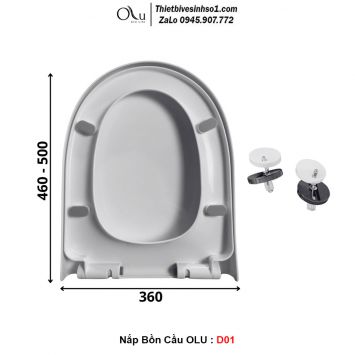 Nắp Bồn Cầu OLU D01