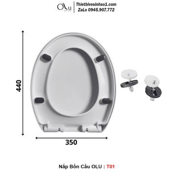 Nắp Bồn Cầu OLU T01