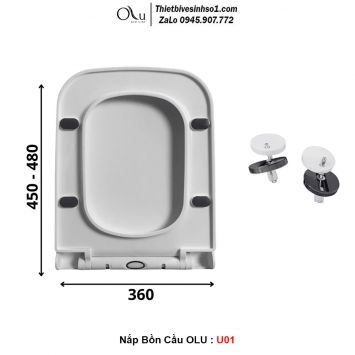 Nắp Bồn Cầu OLU U01