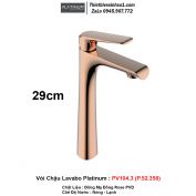 Vòi Chậu Lavabo Platinum PV104.3 (P.52.358)