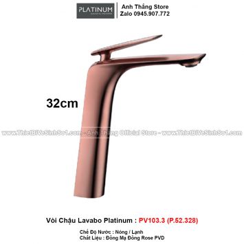 Vòi Lavabo Platinum PV103.3 (P.52.328)